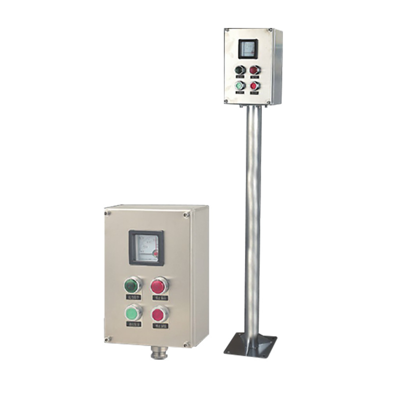 廠家定制防爆操作柱鋁合金立式防爆操作柱遠程就地防爆配電箱