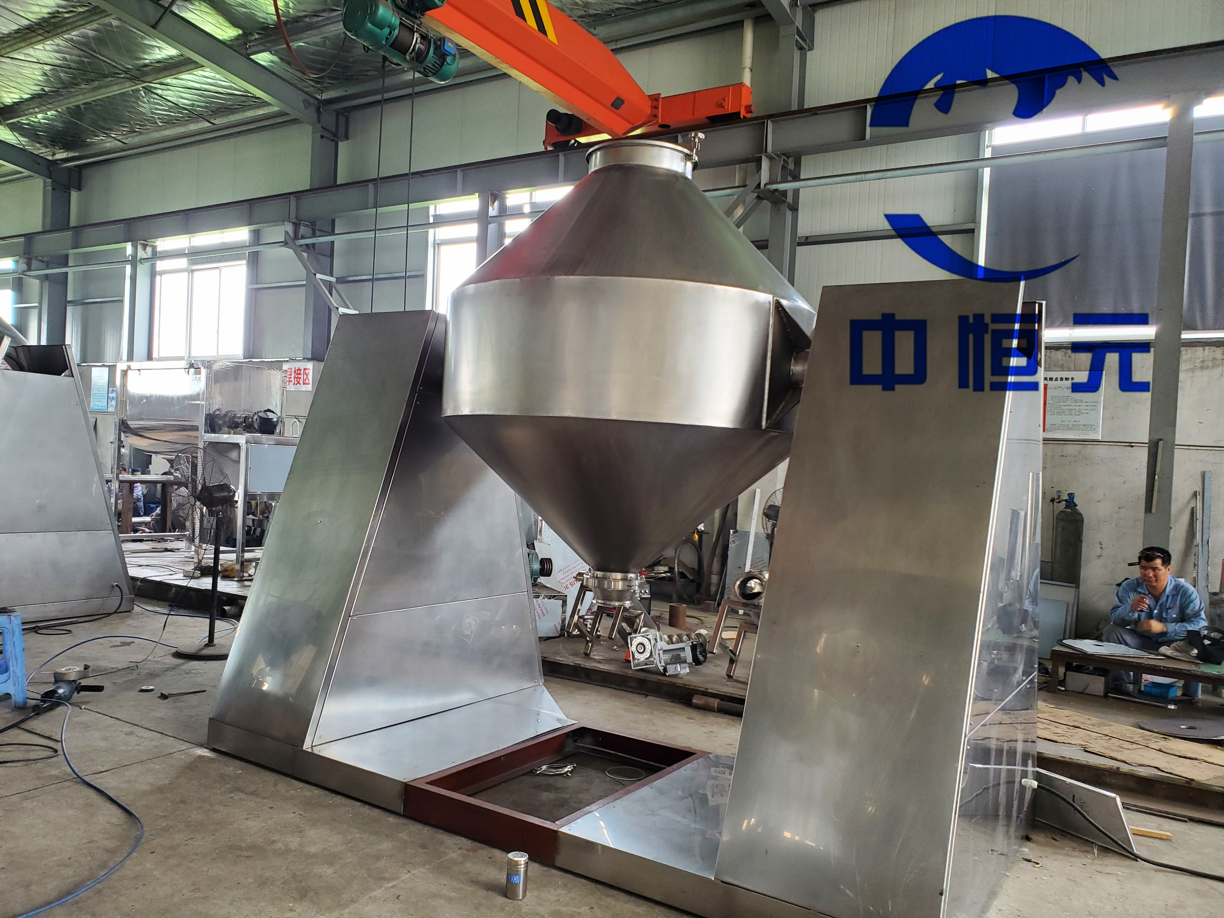 雙錐混合機(jī)圖片/雙錐混合機(jī)樣板圖 (4)