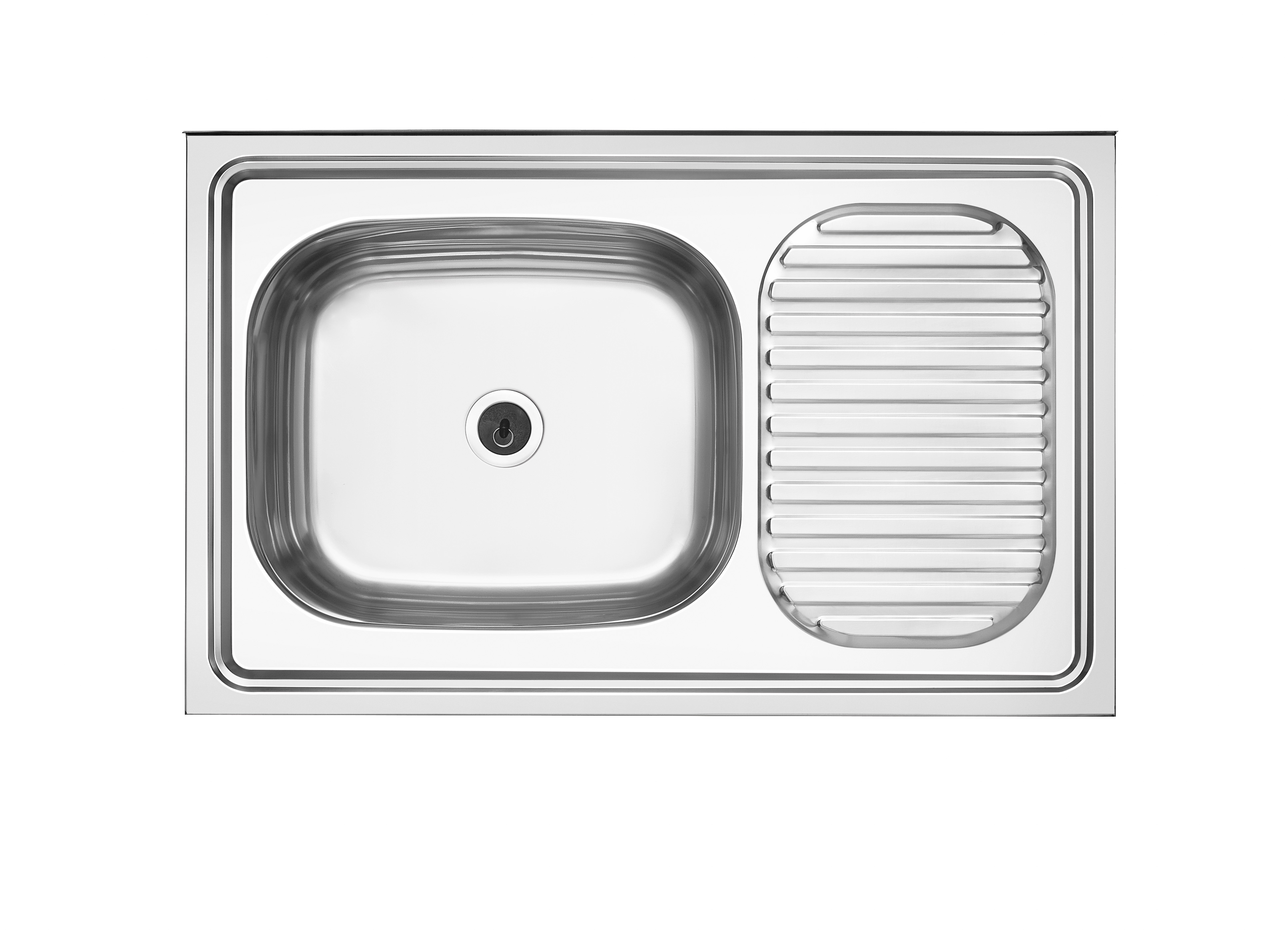 不銹鋼水槽單槽帶板