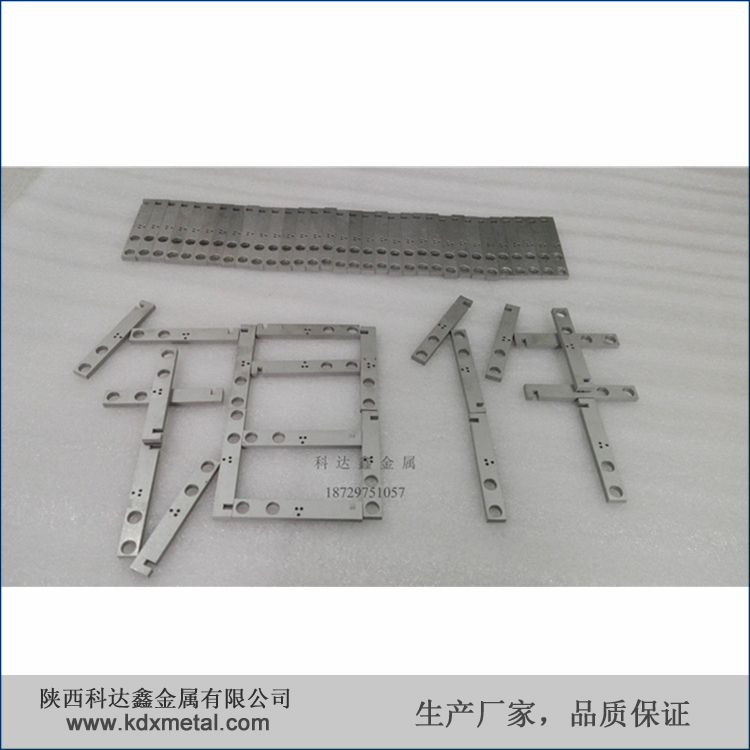 99.95%高纯度耐高温钼加工件 Mo1钼零件 3N5出口品质炉膛挂销 钼炉膛挂销  科达鑫金属远销海外