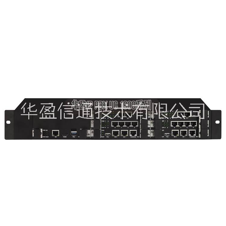 华盈IPPBX UC1910统一网关面向100用户以内企业IPPBX交换机批发图片