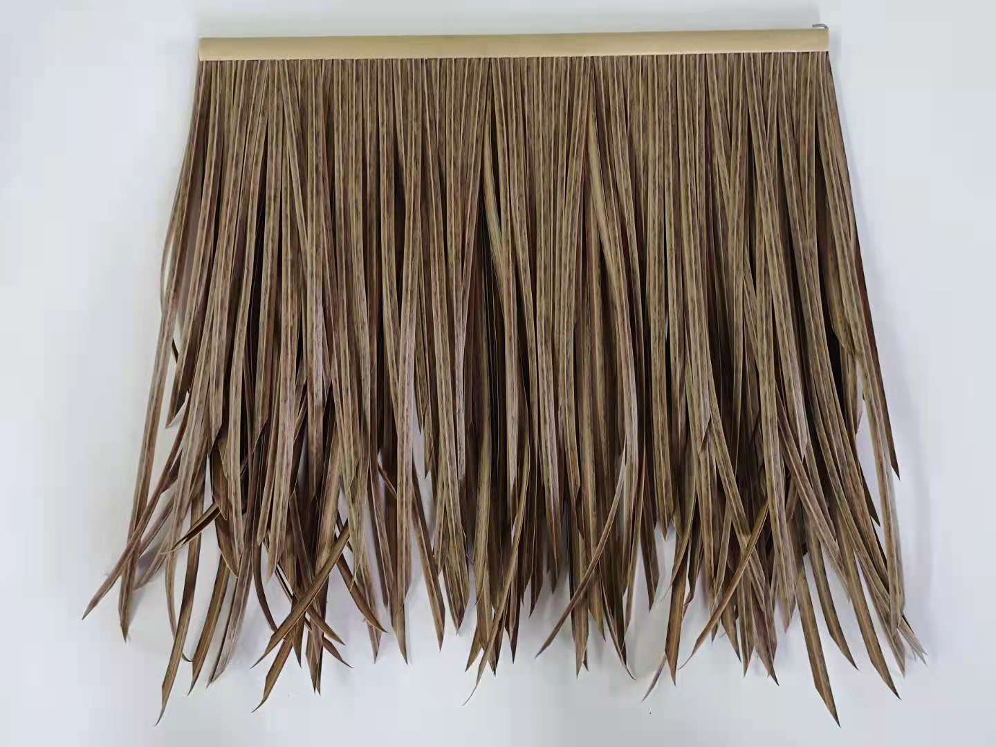 仿真茅草供應(yīng) PE仿真茅草瓦價(jià)格 枯草色仿真茅草瓦屋頂 仿真塑料茅草生產(chǎn)廠家 PE仿真茅草瓦