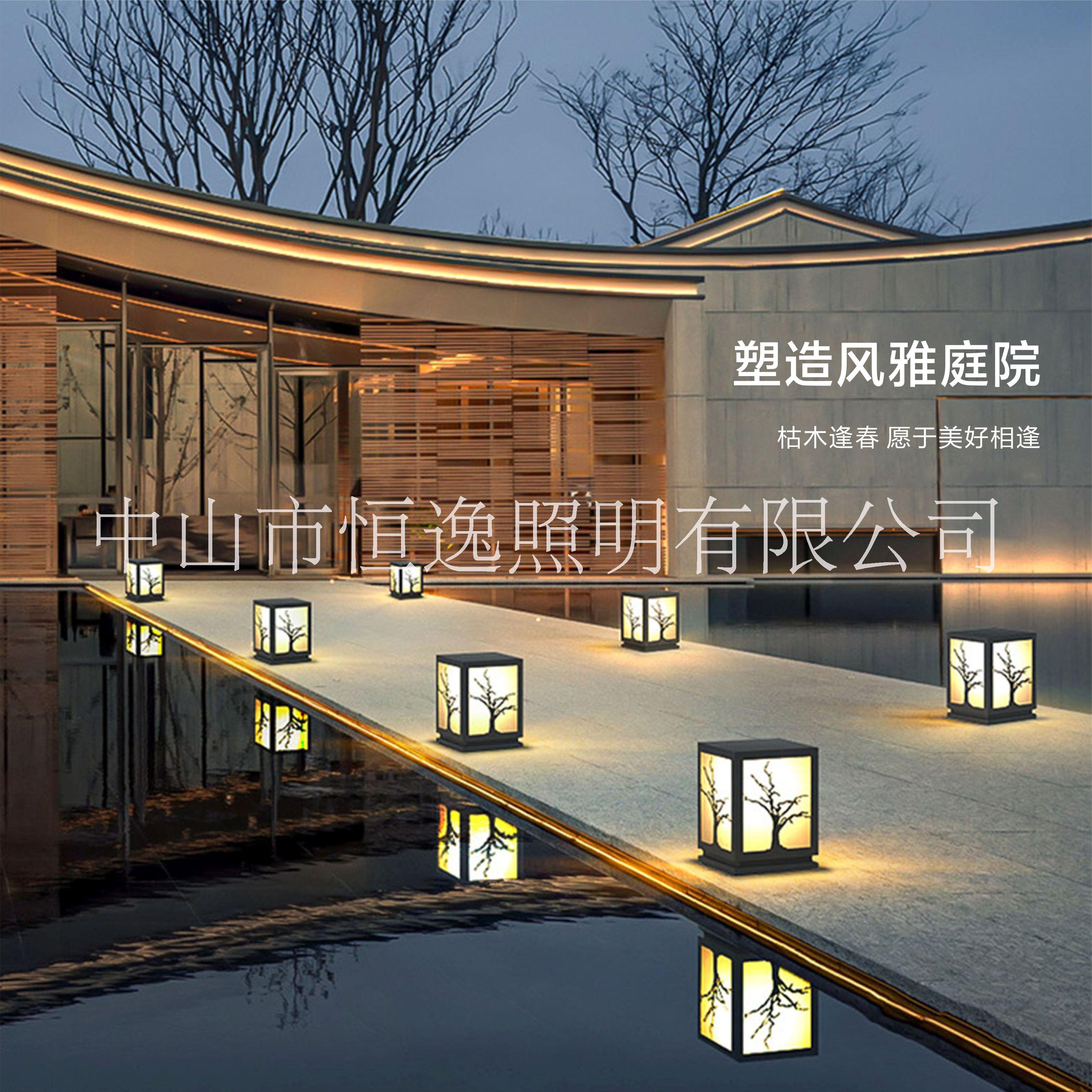 柱頭燈圖片/柱頭燈樣板圖 (2)