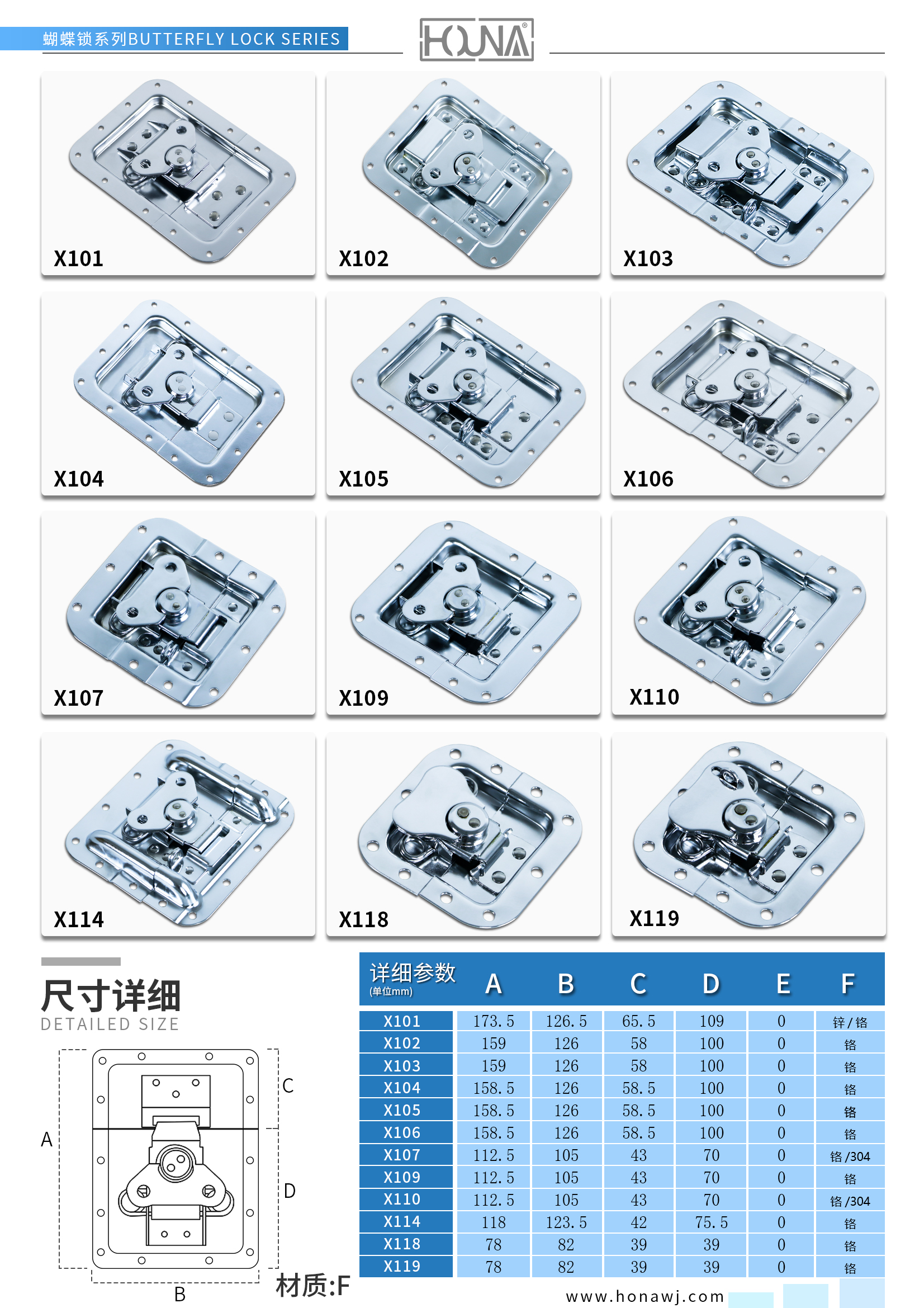 箱扣挂锁图片