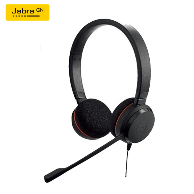 Jabra/捷波朗 EVOLVE 20 30 40单耳双耳USB话务耳机客服头戴耳麦