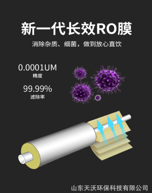 厂出水直饮大流量商用厨房净化水处理设备 食品加工厂水处理设备图片