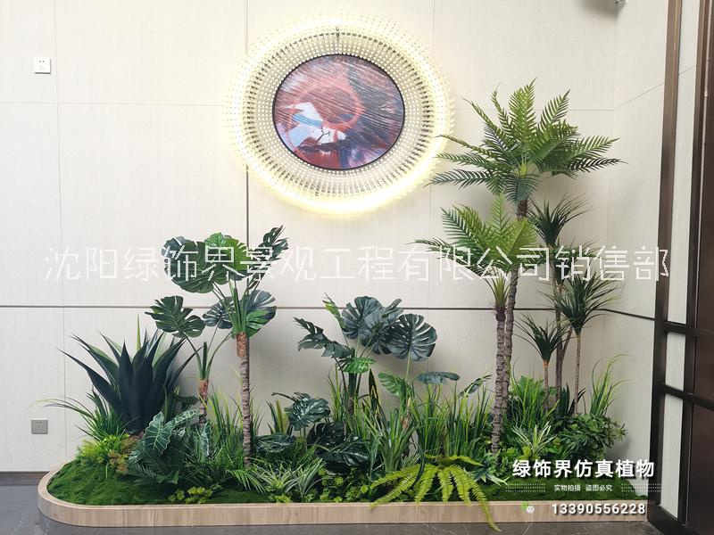 沈阳市沈阳仿真植物绿植设计装饰网红布景厂家供应用于室外景观装饰|装饰花艺软装|工程花草-沈阳仿真植物绿植设计装饰网红布景