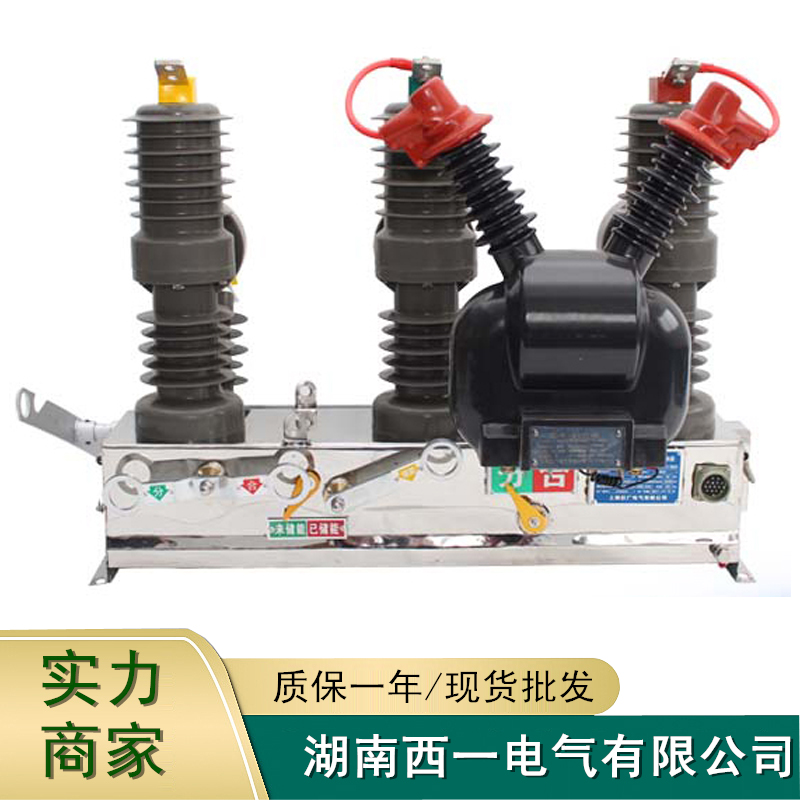 zw32-12/630a手动10kv高压真空断路器看门狗隔离PT刀户外柱上开关图片