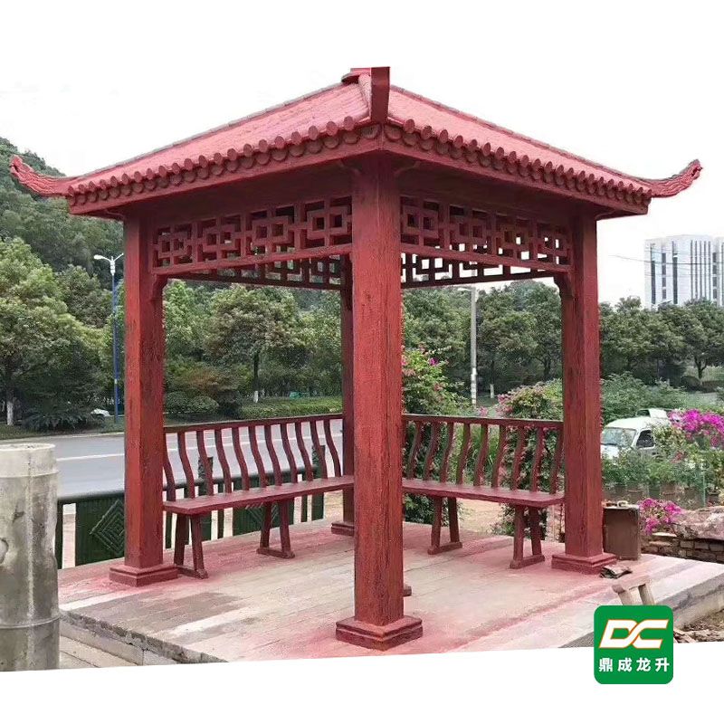 水泥仿木圖片/水泥仿木樣板圖 (4)