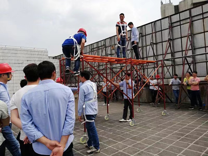 佛山高處作業(yè)證哪家學校報名價格低？【佛山市安豐技能培訓學校】 高處技能培訓基地