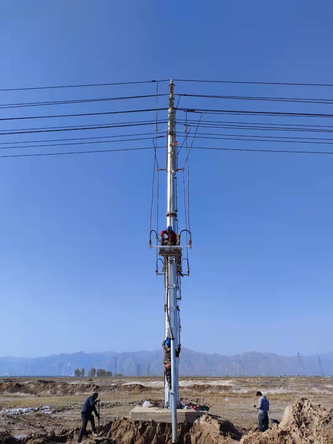 单管塔基础单管塔基础 单管塔基础型号