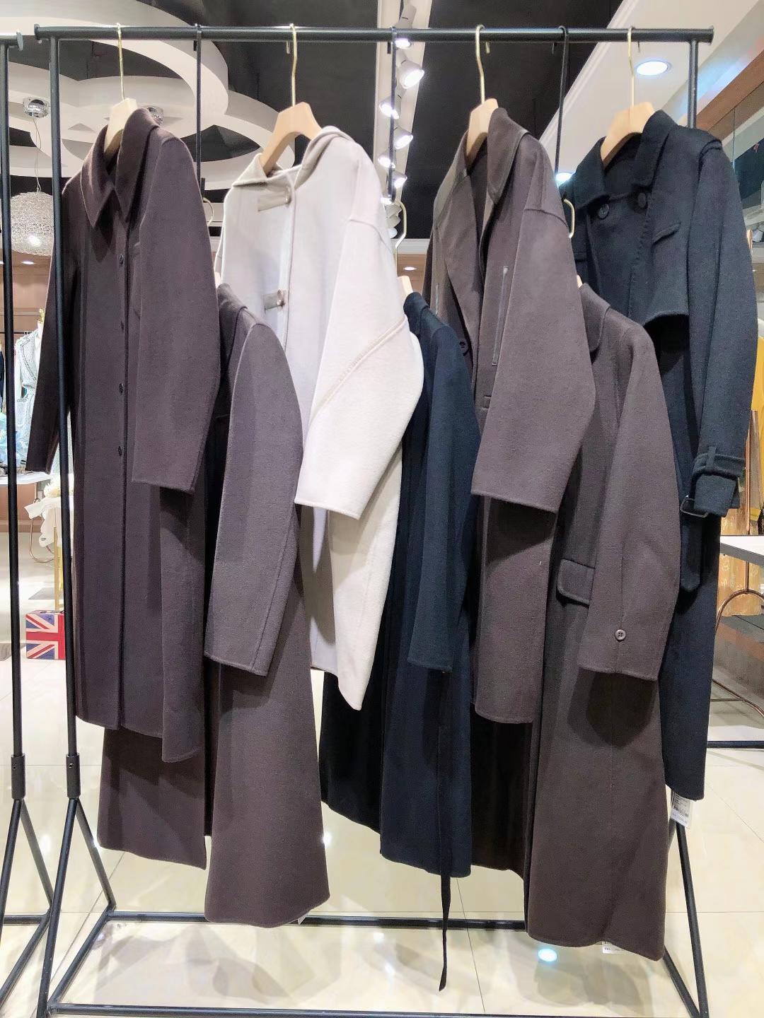 【羅佧秀】21冬高 端雙面羊絨大衣品牌折扣女裝淘寶貨源 淘寶直播貨源供應(yīng)商
