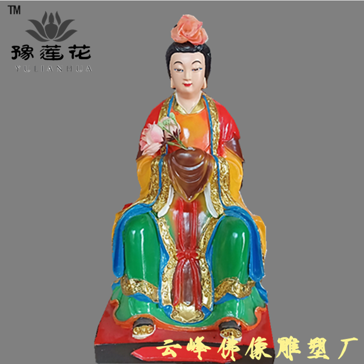 桃花圣母神像 桃花女神像圖片