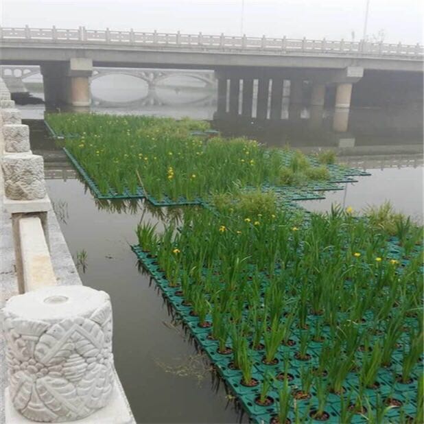 北京水生生态浮岛制作  北京水生生态浮岛搭建制作