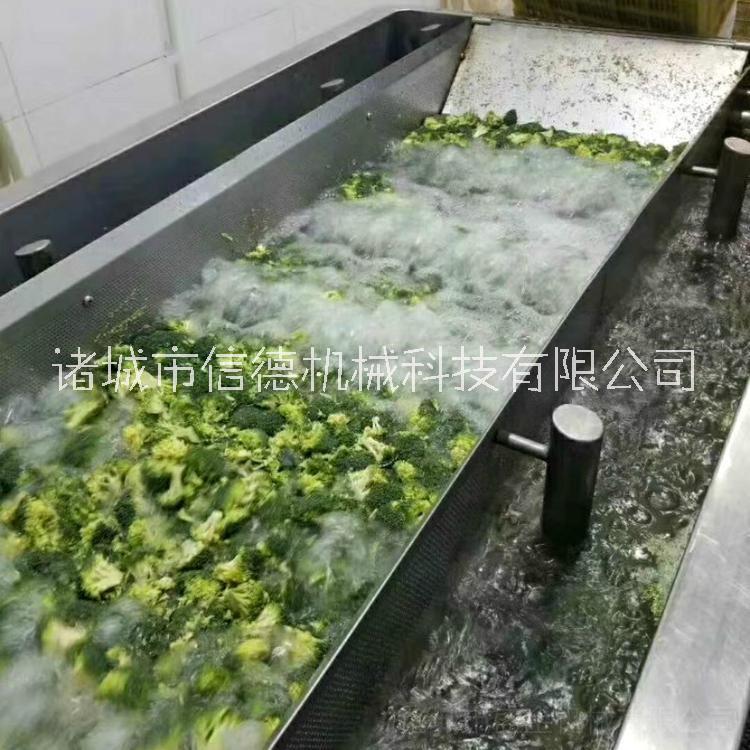 高压水流蔬菜清洗机厂家  气泡清洗机净菜加工设备清洗风干线图片