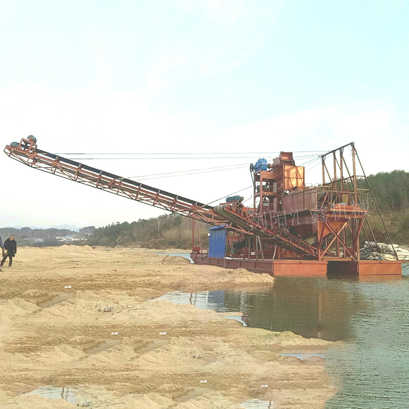 浏阳淘金船厂家浏阳洗金船长沙大型淘金船湖南淘金船设备湖南采金船价格咨询图片