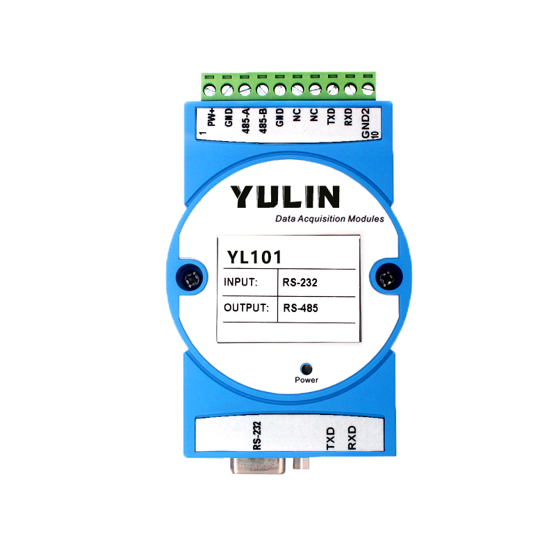 工业级RS-232转RS-485隔离模块，YL101 串口信号远传图片