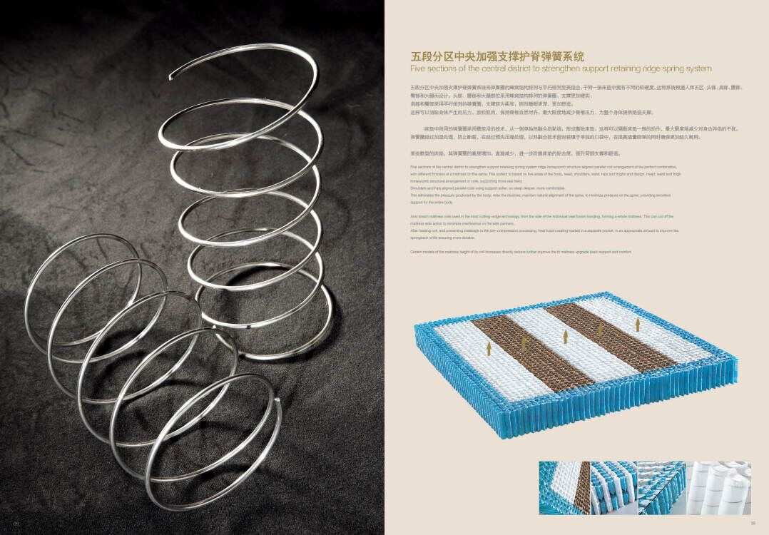 弹簧床垫正反两用加厚单双床垫图片