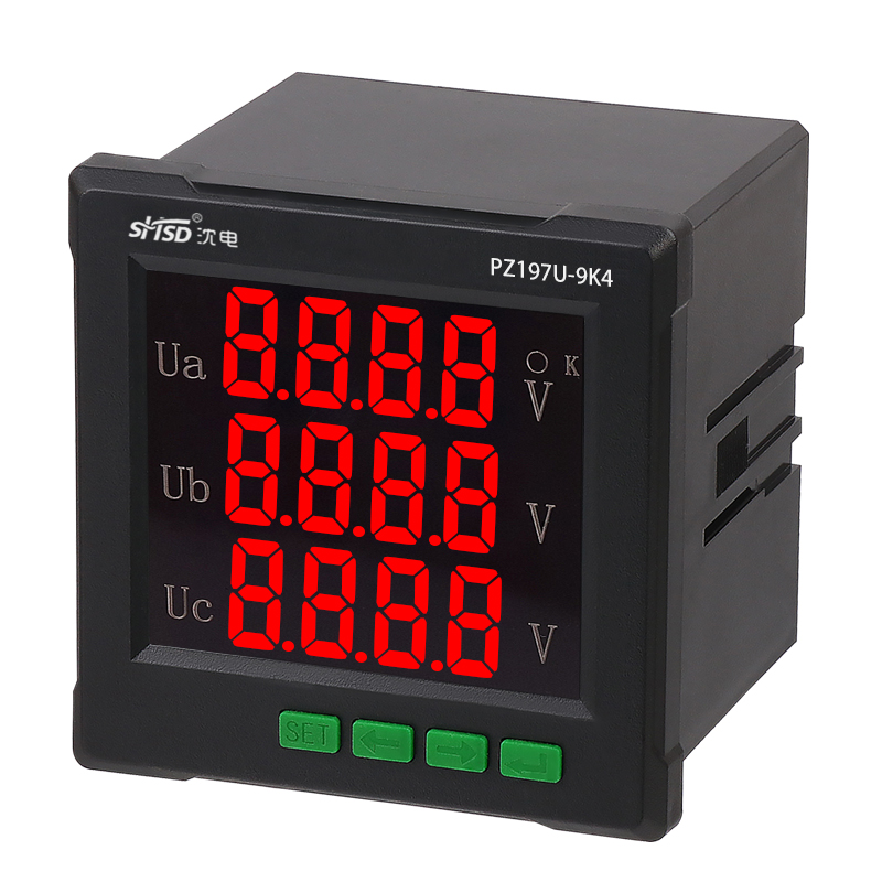三相智能數(shù)顯交流電壓表485通訊圖片