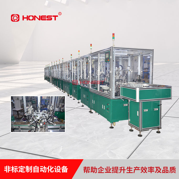 汽車水泵電機(jī)自動化組裝設(shè)備圖片