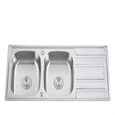 雙盆帶板價格圖片