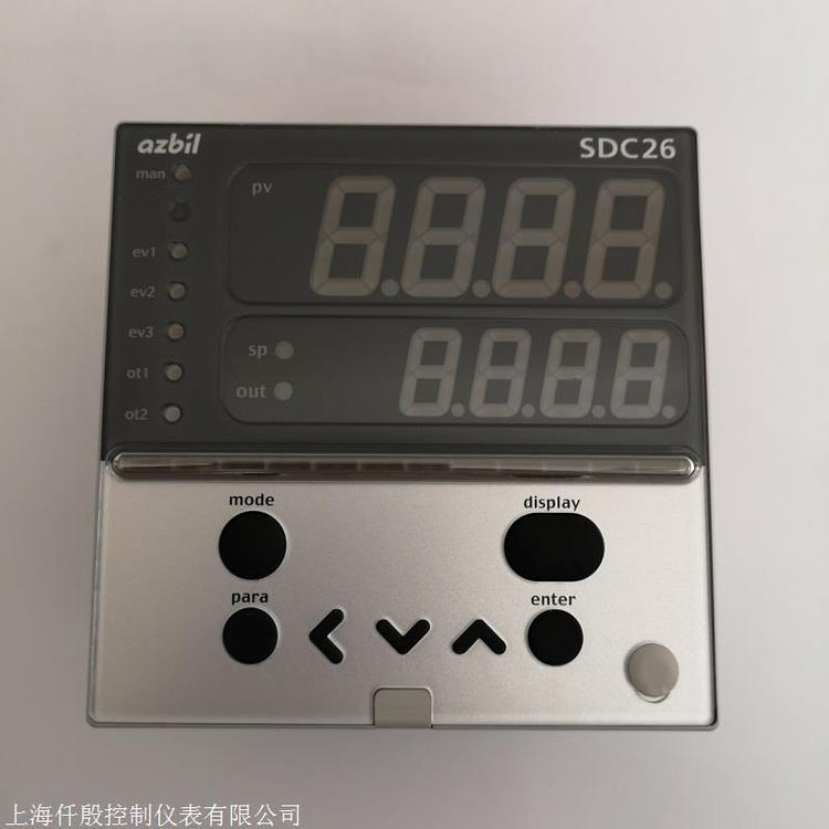 AZBIL山武温控仪表SDC26温控器C26TC0UA1000图片