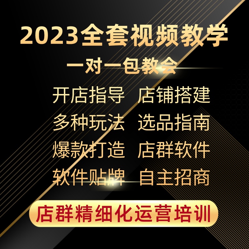 新乡市拼多多店群软件全国代理加盟厂家