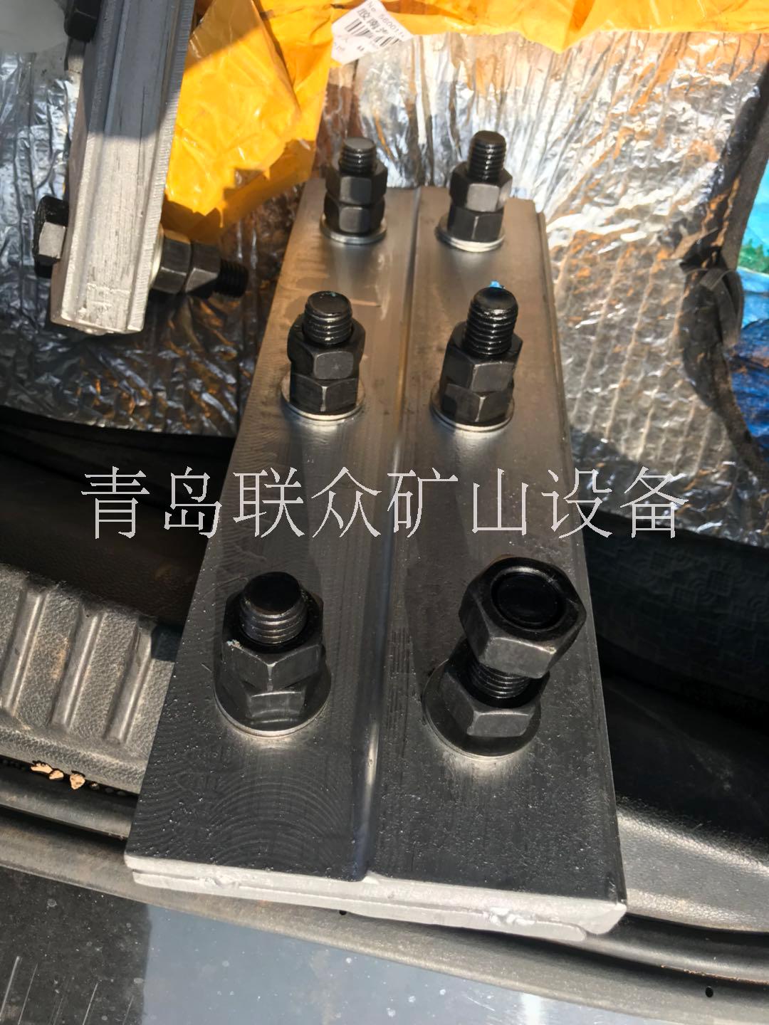 山西供应钢丝绳输送带铝合金夹具 皮带接头 斗提机皮带夹板皮带 输送带夹具图片