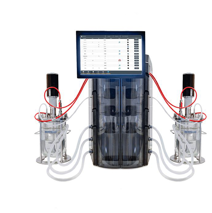 博奥思BIOSTREAM双位平行生物反应器BioBench Twin 微生物发酵罐图片