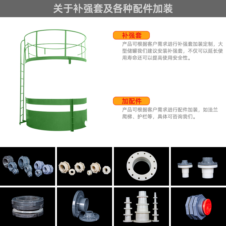 10吨水塔塑料储存水箱白色牛筋pe耐酸碱储水罐 大型化工蓄水液体水塔 10吨水塔