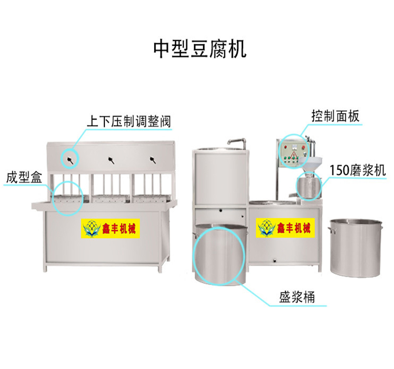 济宁市小型豆腐机成型机 自动化豆腐机厂家