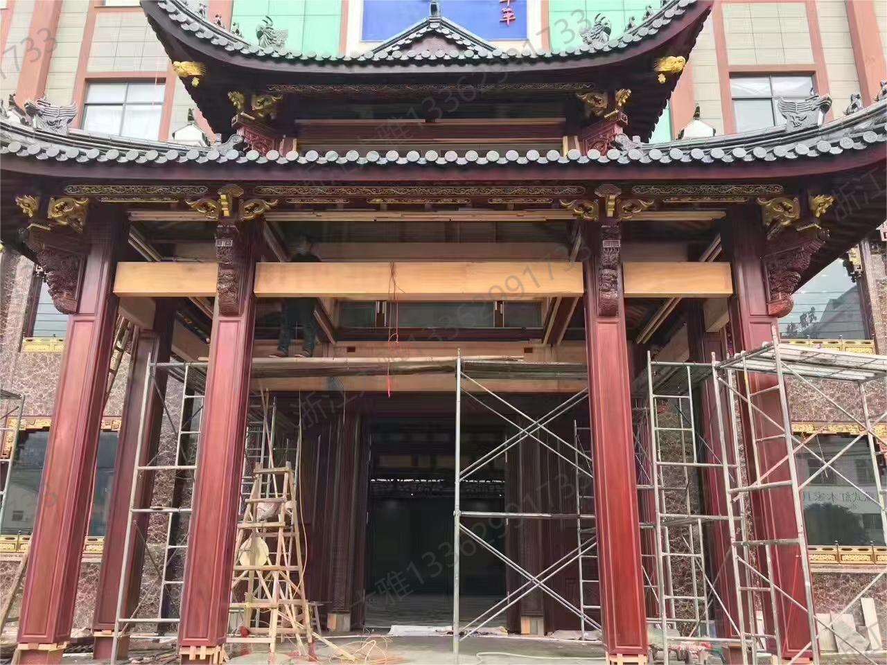 仿古建筑工程价格_找哪家公司便宜_联系电话【浙江大雅建筑装饰工程有限公司】图片