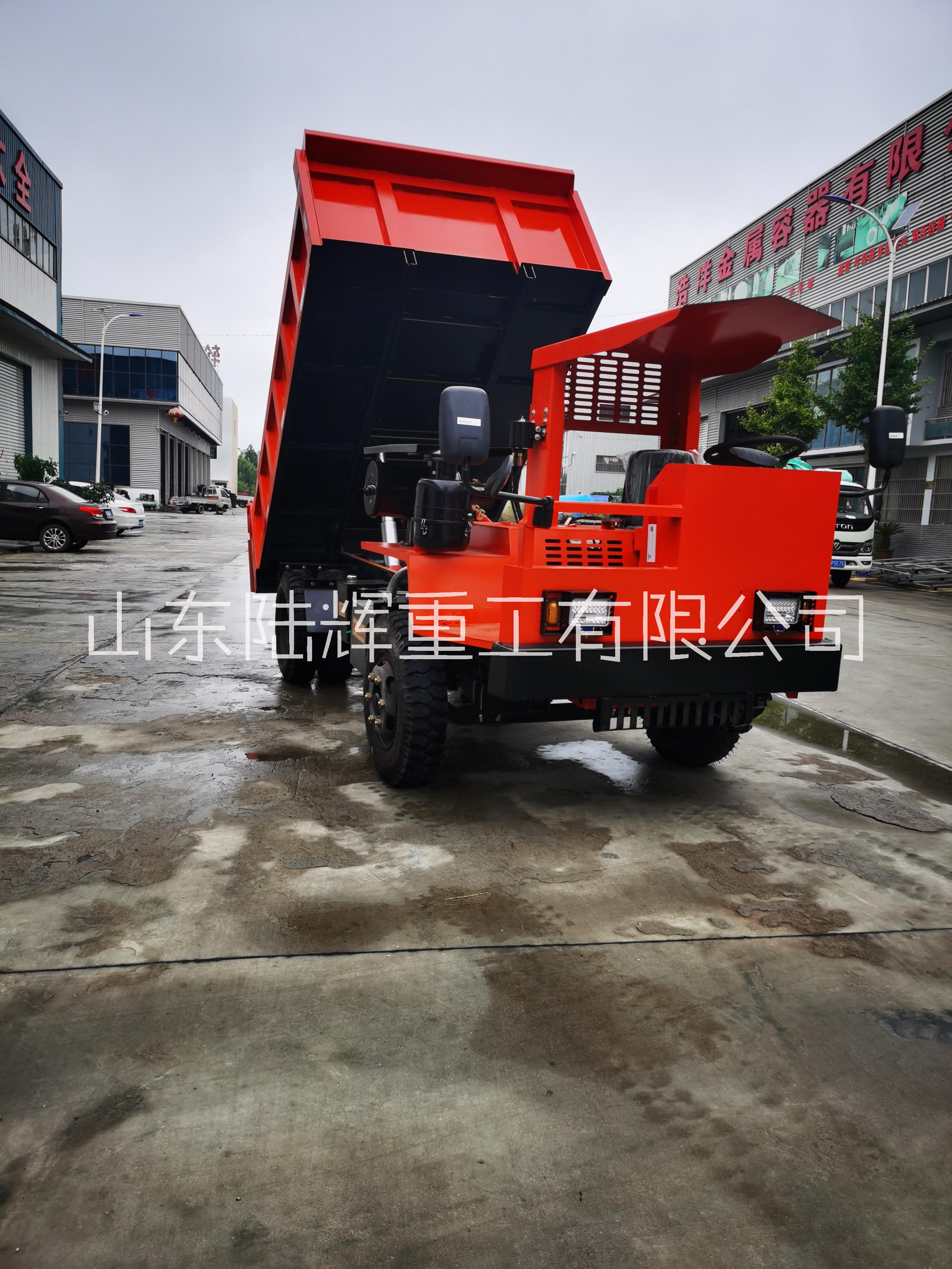 陆辉 10吨后驱四不像工程车 工地翻斗自卸车 砂石料运输车图片