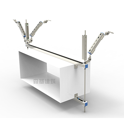 嘉立_产地直销 抗震支撑系统 排烟风管抗震支架  抗震支撑系统图片