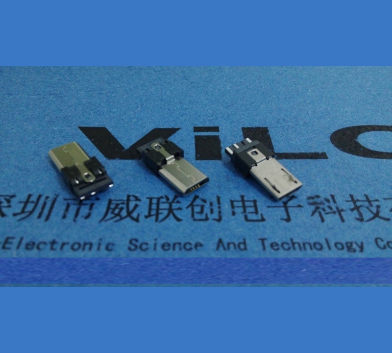 加长MICRO 5P USB公头图片