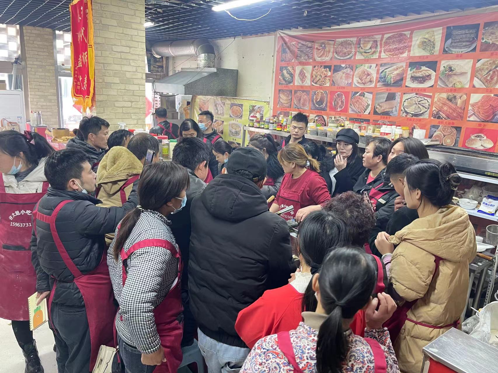 济宁许大姐餐饮培训学校 梁山小吃培训 梁山面食培训图片