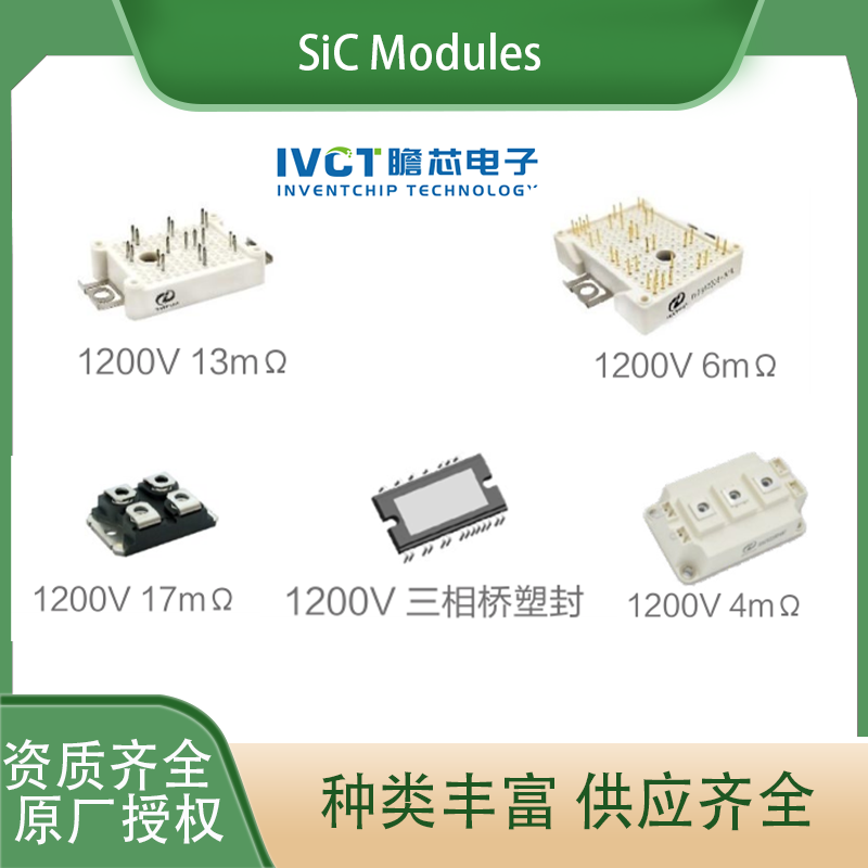 碳化硅MOS功率模块 IV1B12025HC1L 光伏功率模块 耐高温 效率高 寿命长