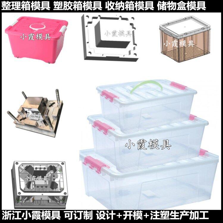 订做 储物箱注塑模具 生产公司图片