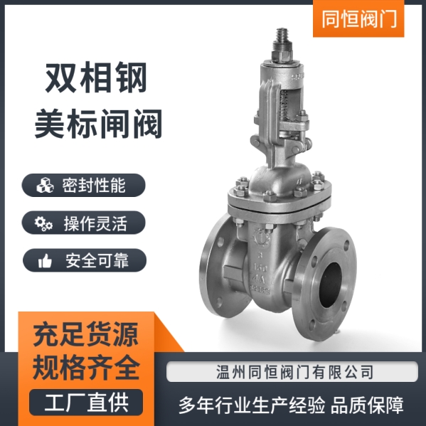 双相钢美标闸阀价格_生产厂家_批发_供应商【温州同恒阀门有限公司】