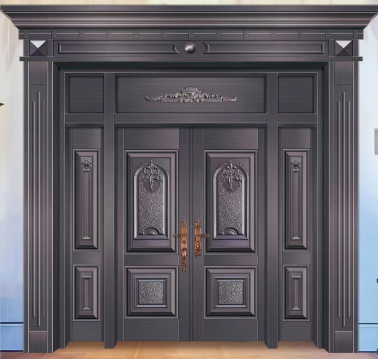 彩鋼門圖片/彩鋼門樣板圖 (4)