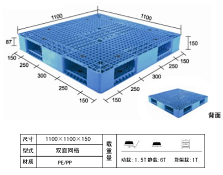 东营双面网格1412塑料托盘东营双面网格1412塑料托盘  东营塑料托盘厂家  东营塑料托盘生产厂家