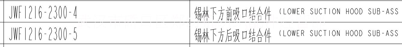 郑州纺机清梳联/梳棉机批发JWF1216-2300-5锡林下方后吸口结合件纺机配件生产厂家