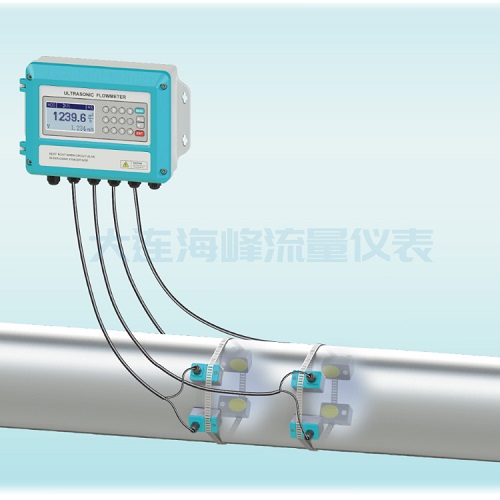 大连海峰双声道超声波流量计-外夹式
