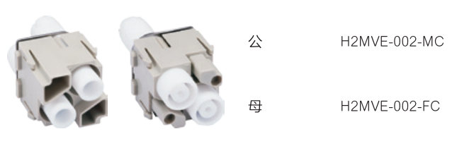 H2MVE-002-FC 公母插头插座 模块连接器 西霸士WAIN 唯恩图片