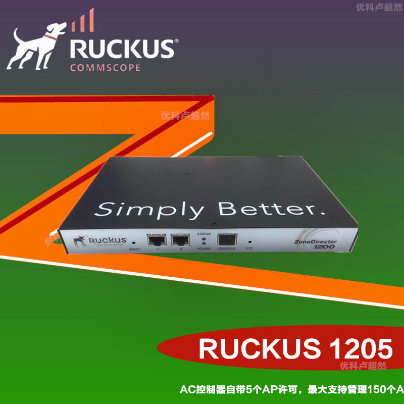 Ruckus优科1205控制器901-1205-CN00无线AC控制器图片