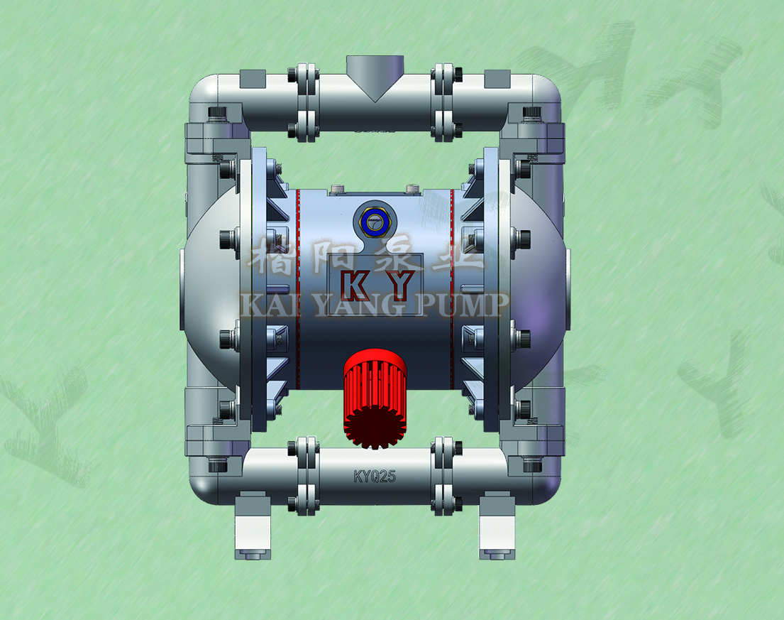 上?？柌讳P鋼1英寸氣動隔膜泵圖片