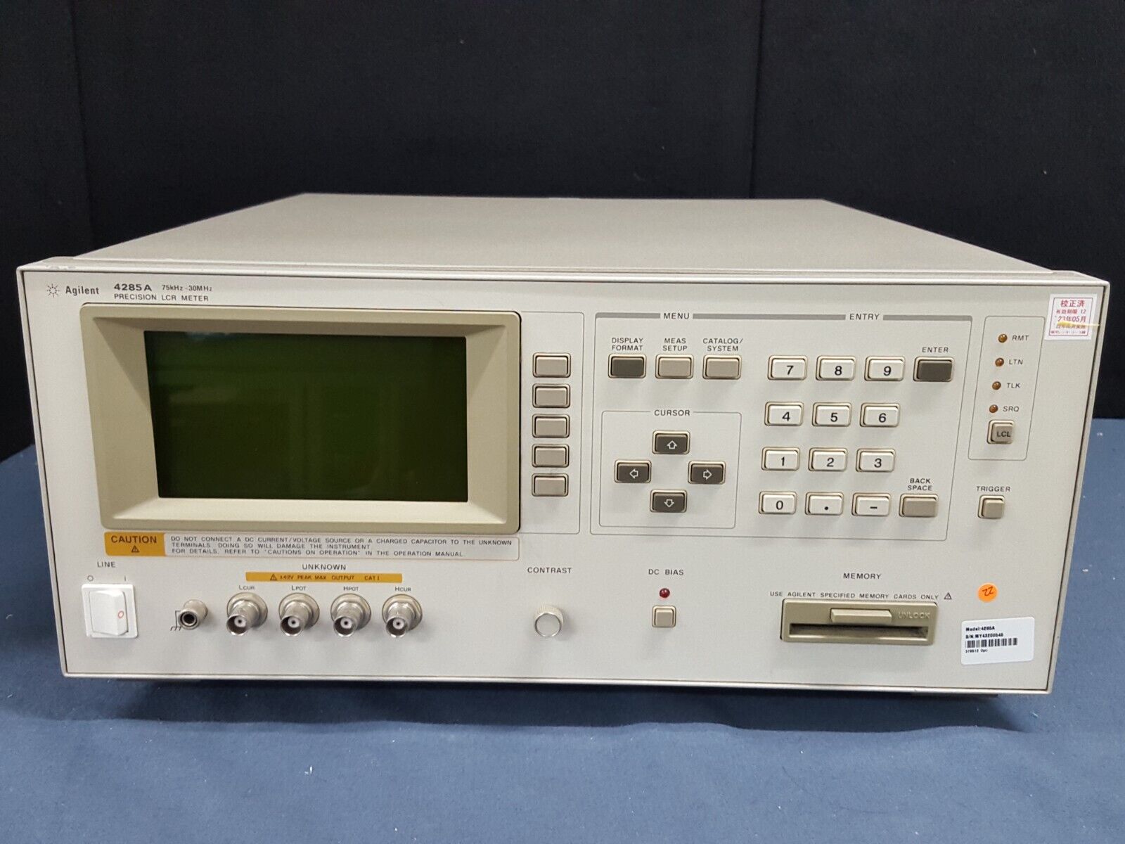 4285A出售Agilent/安捷伦4285A精密LCR测试仪