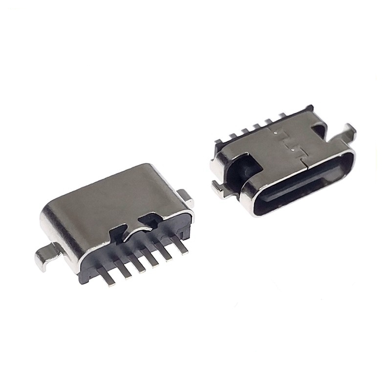 Type-C 16Pin沉板1.6MM母座圖片/Type-C 16Pin沉板1.6MM母座樣板圖 (3)