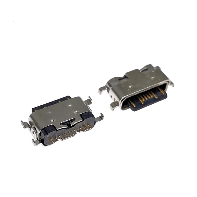 Type-C 16Pin沉板1.6MM母座圖片/Type-C 16Pin沉板1.6MM母座樣板圖 (1)