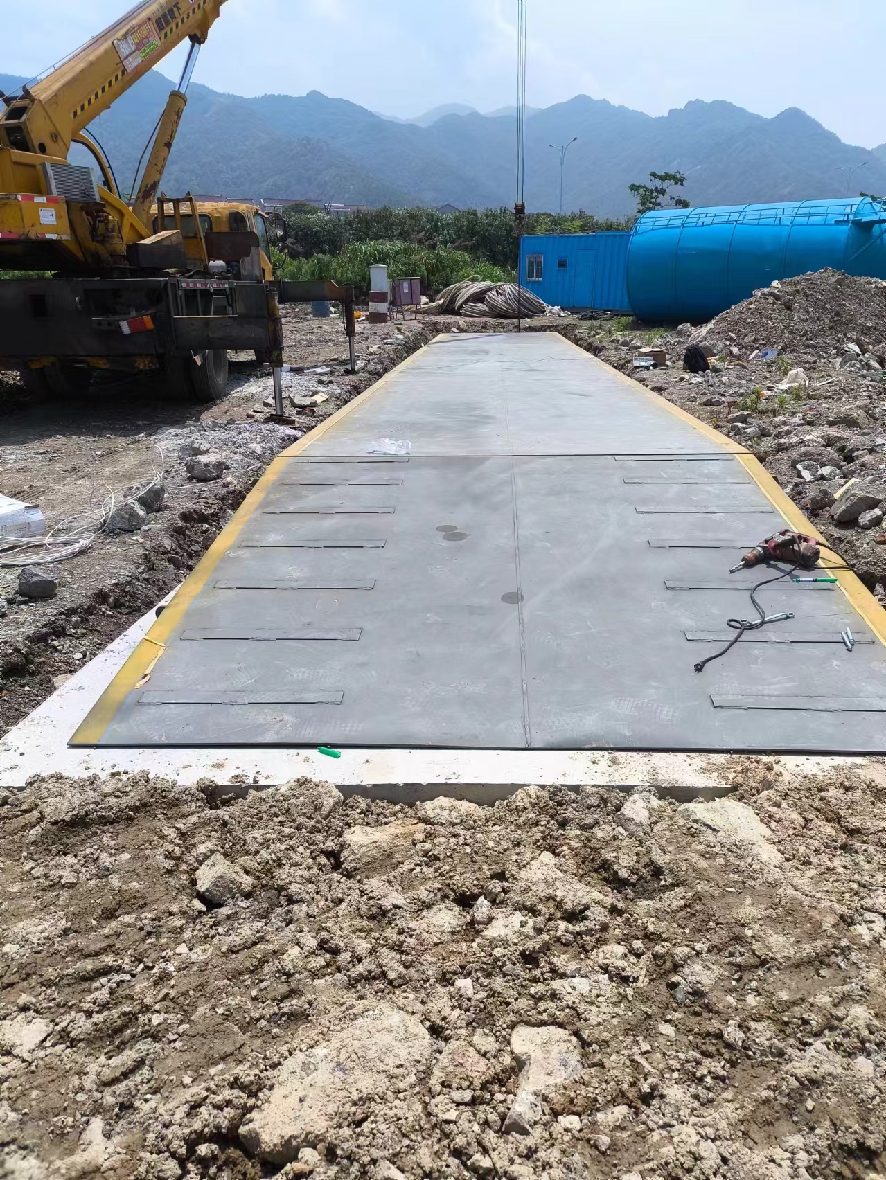 延津縣100噸電子汽車衡100噸無人值守地磅